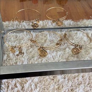 ALEX&ANI Gold Tone Bracelet Set!
